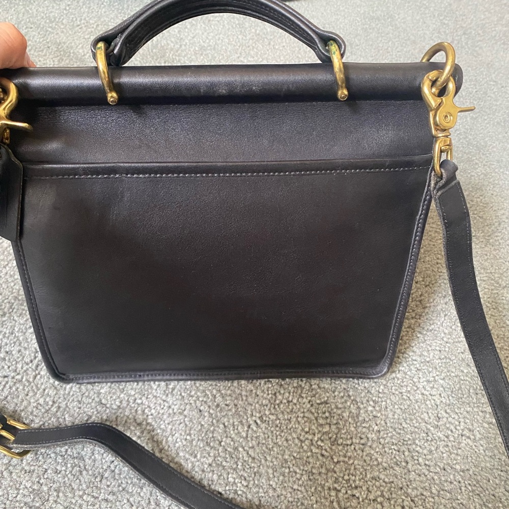 Vintage Coach Glove Leather Willis Bag Style ~ 9927 - Picture 2 of 16